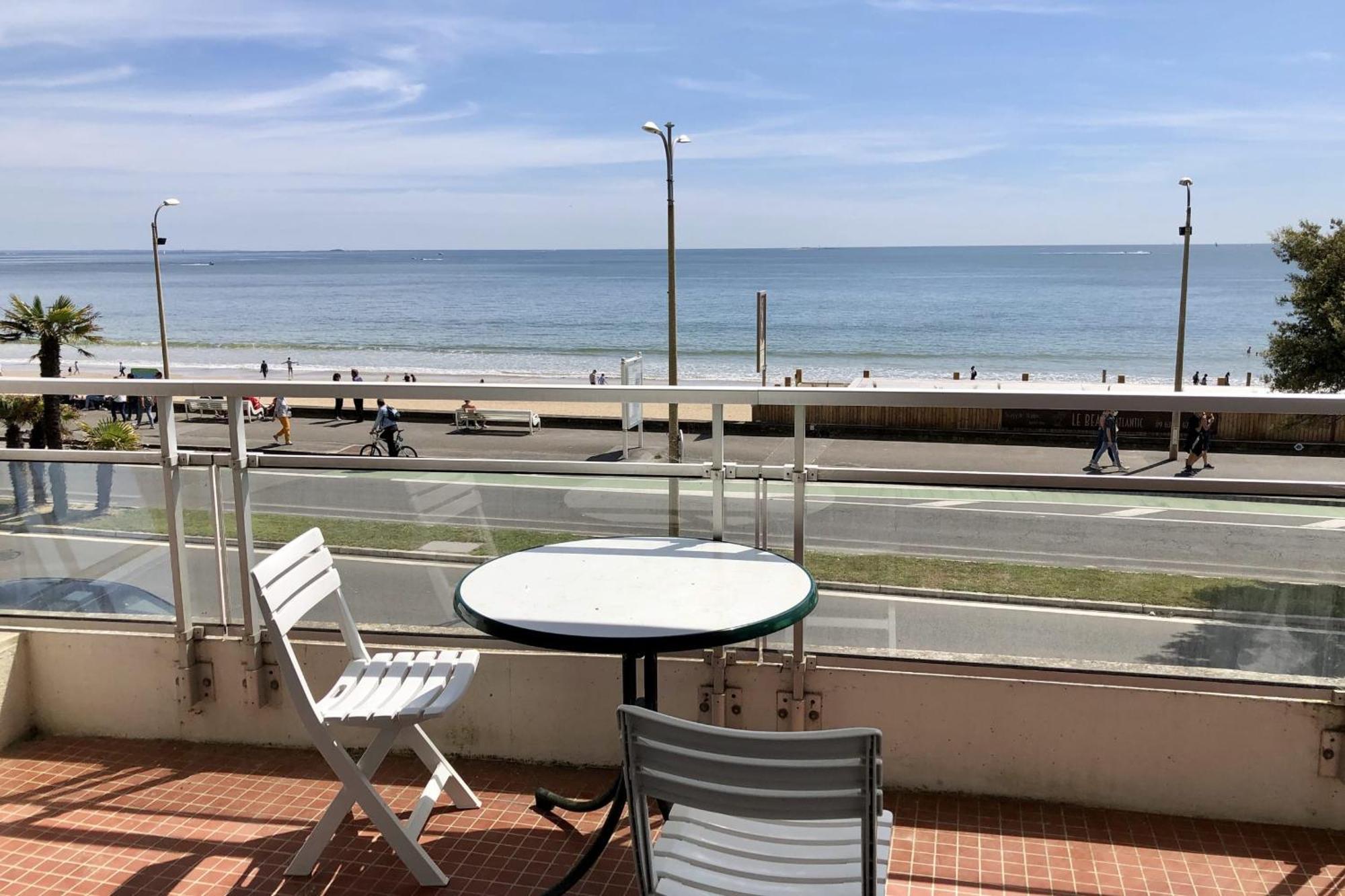 Studio And Terrace Sea View In La Baule Luaran gambar
